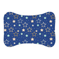 Blue Star Pattern Pet Feeding Mat