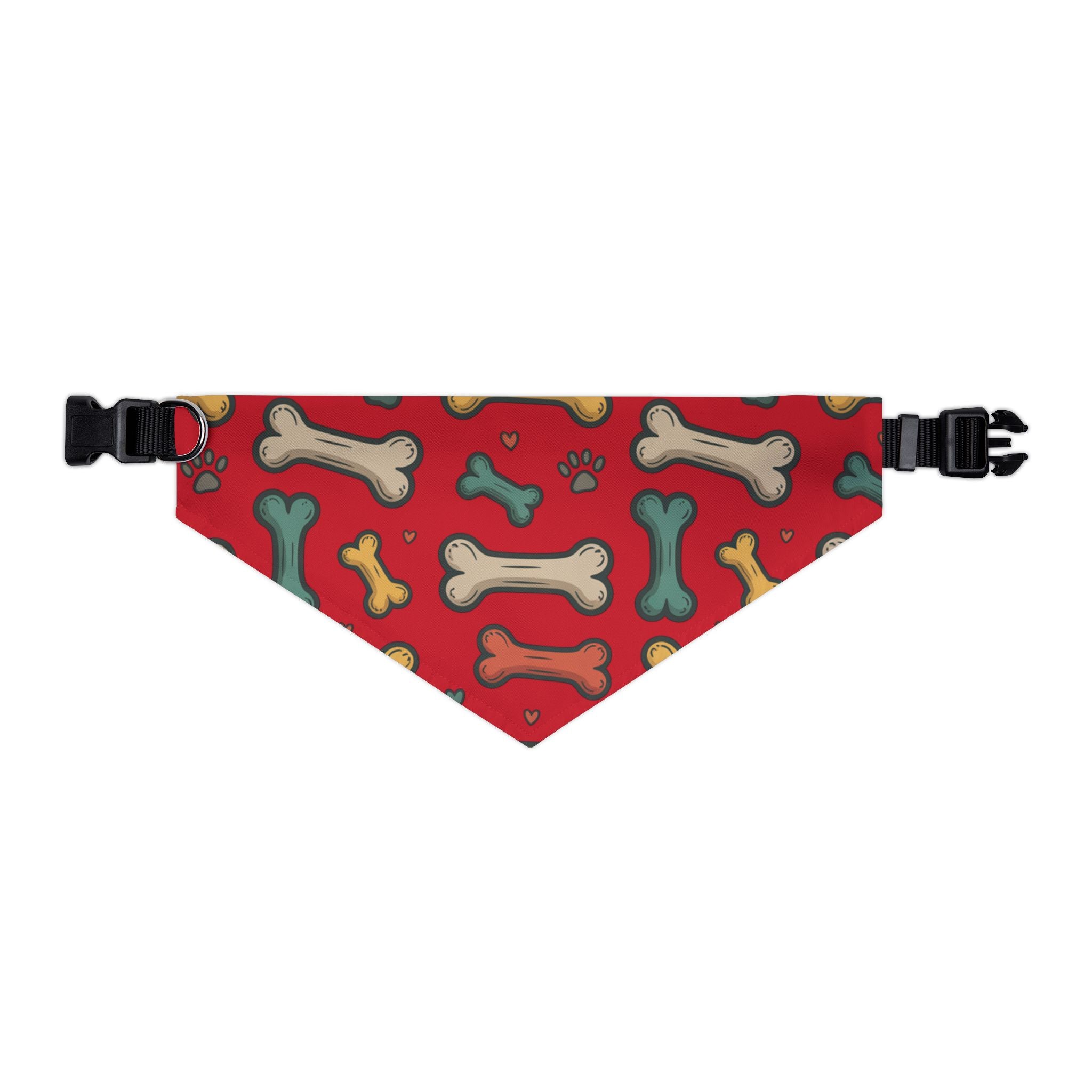 Red Pet Bandana Collar
