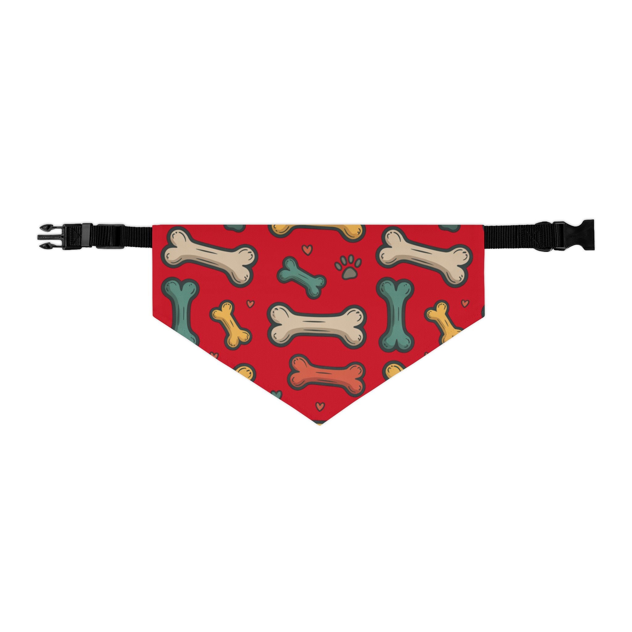 Red Pet Bandana Collar