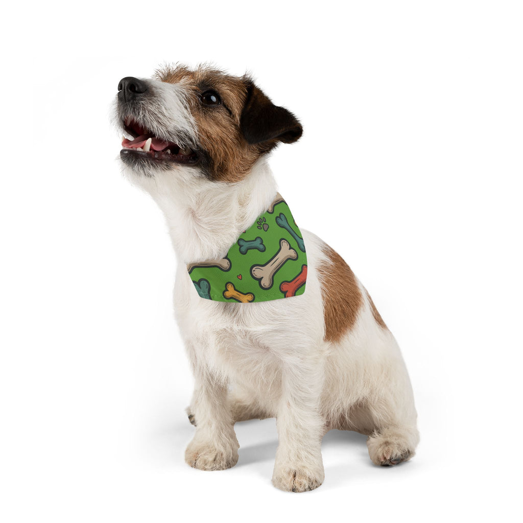 Lime Green Pet Bandana Collar
