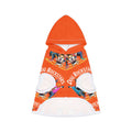Orange Dog Rockstar Pattern Hoodie