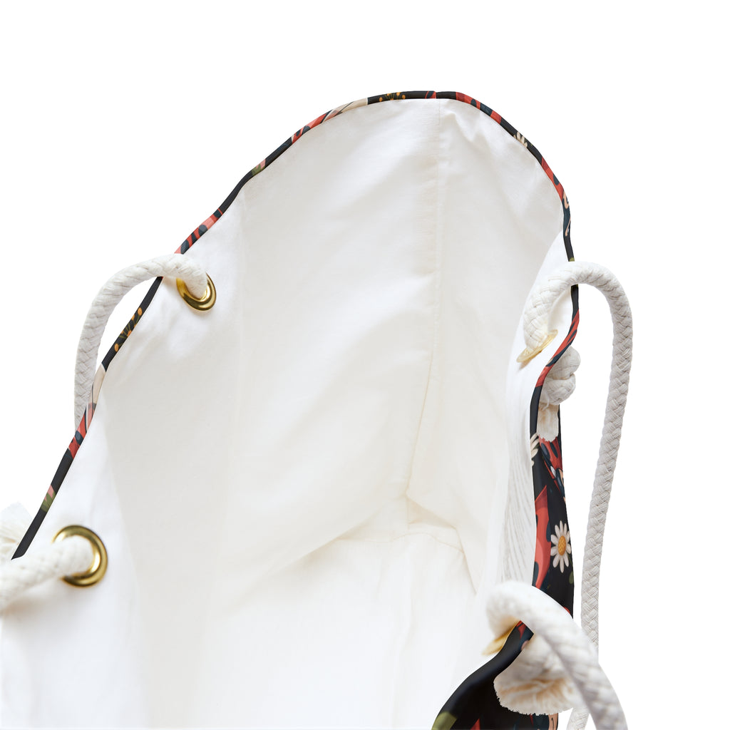 Black Ladybug Weekender Bag