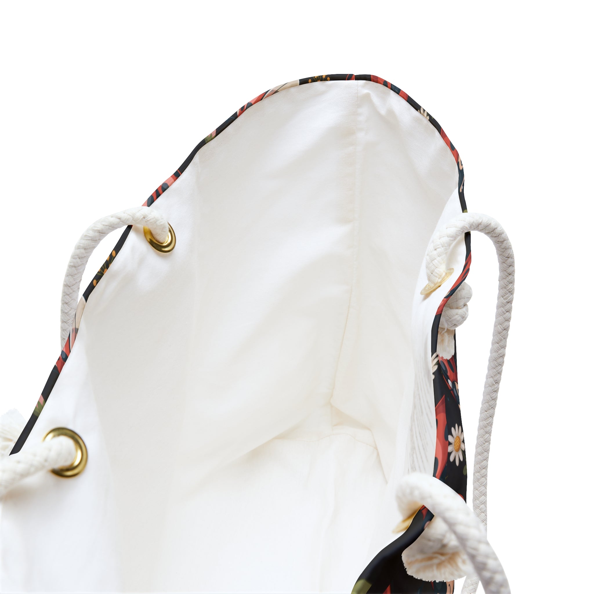 Black Ladybug Weekender Bag