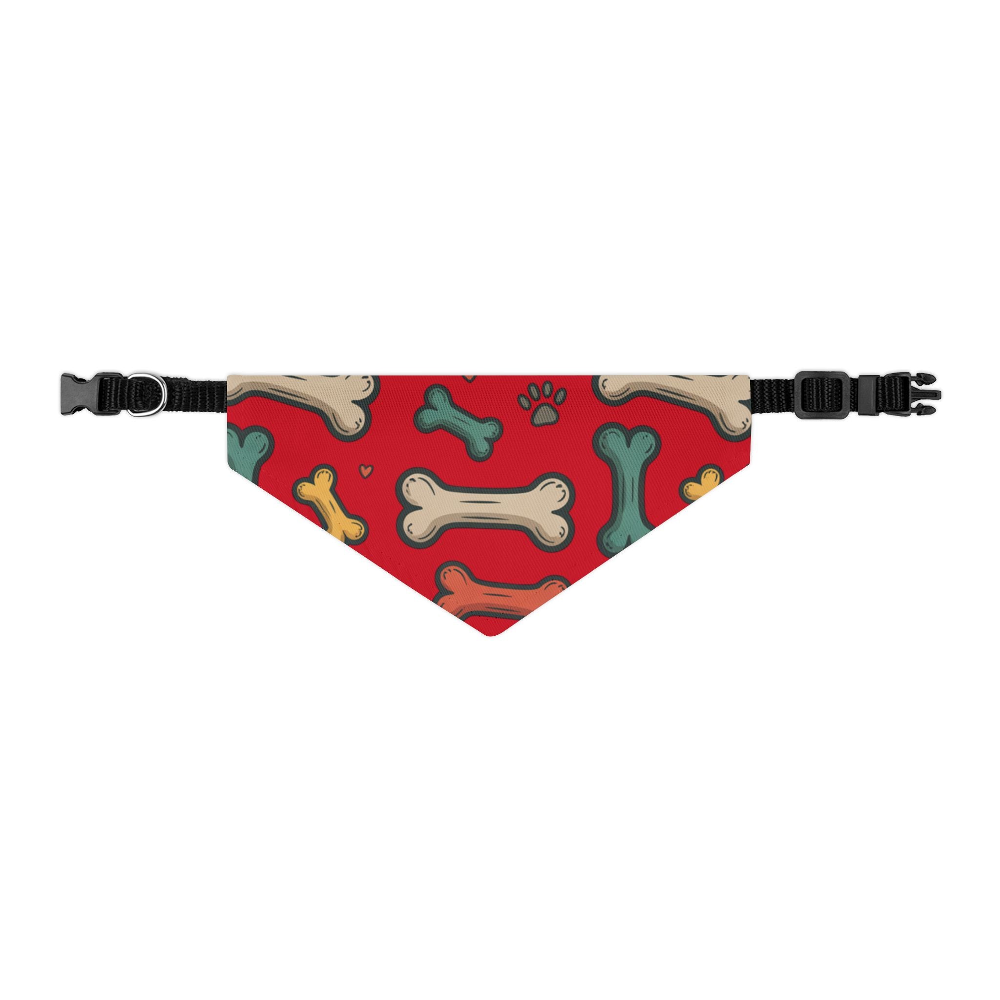 Red Pet Bandana Collar