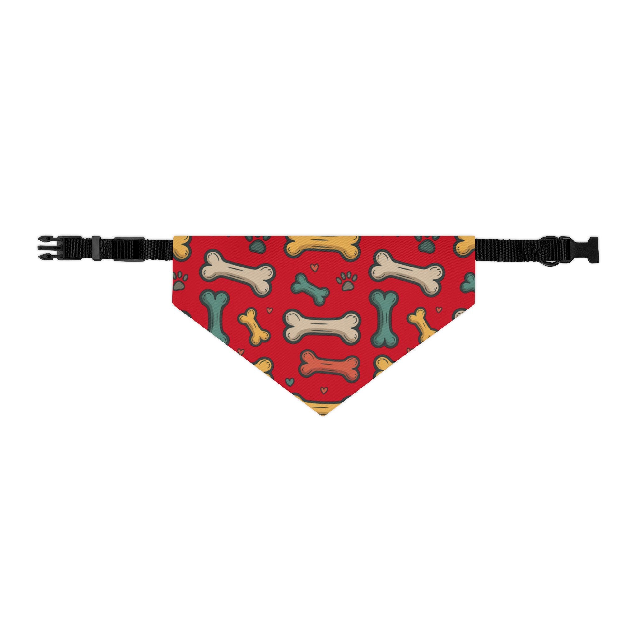 Red Pet Bandana Collar