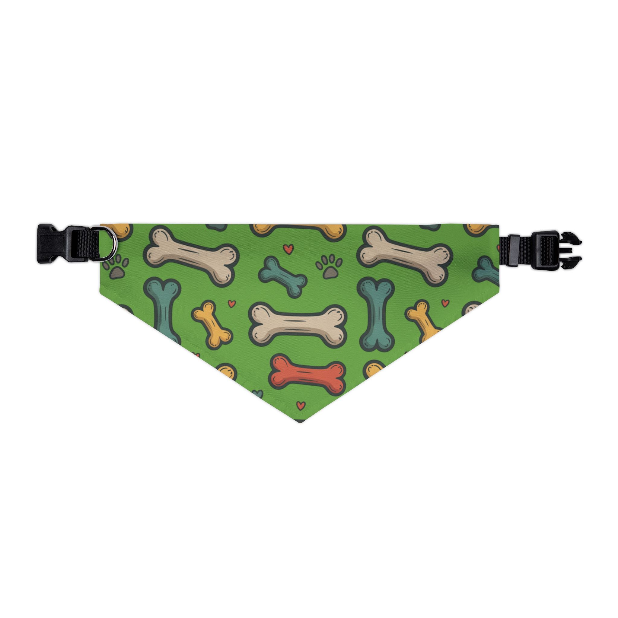 Lime Green Pet Bandana Collar