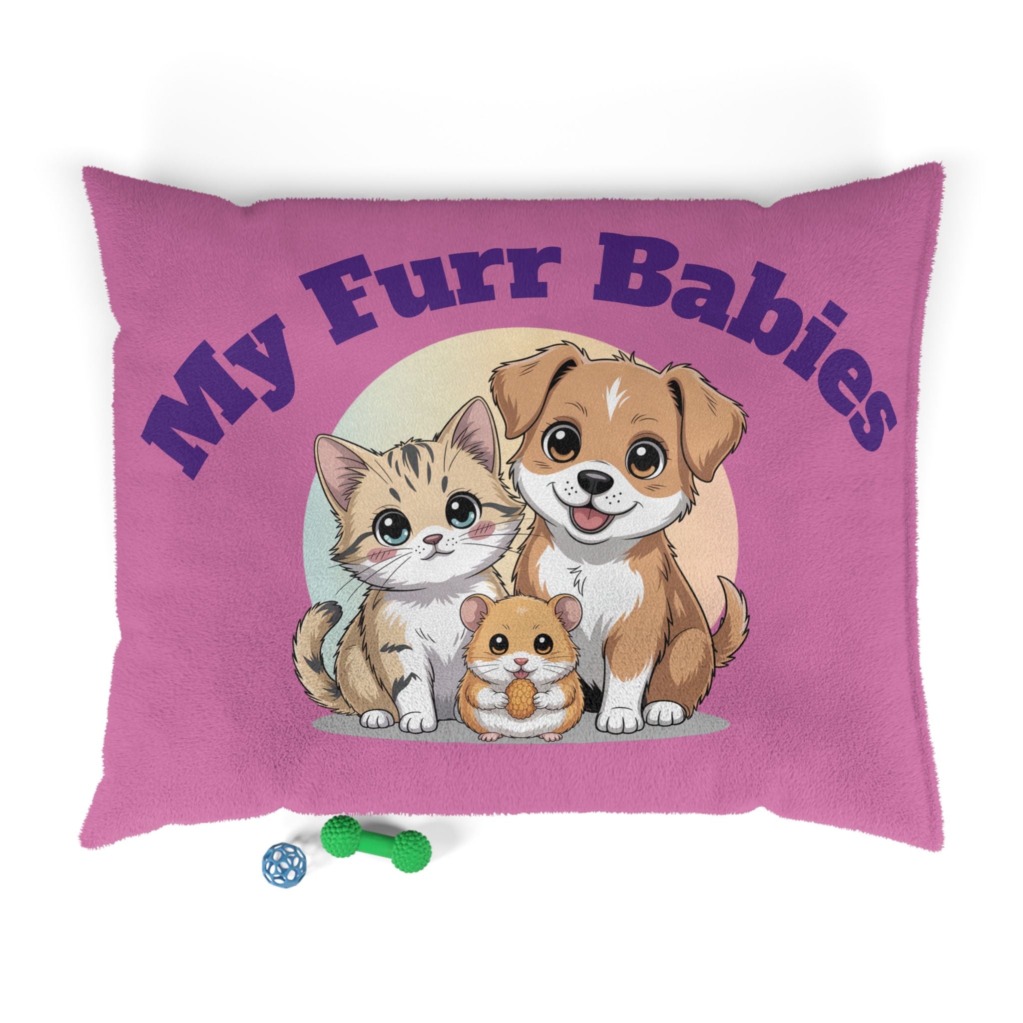 Pink My Furr Babies Pet Bed