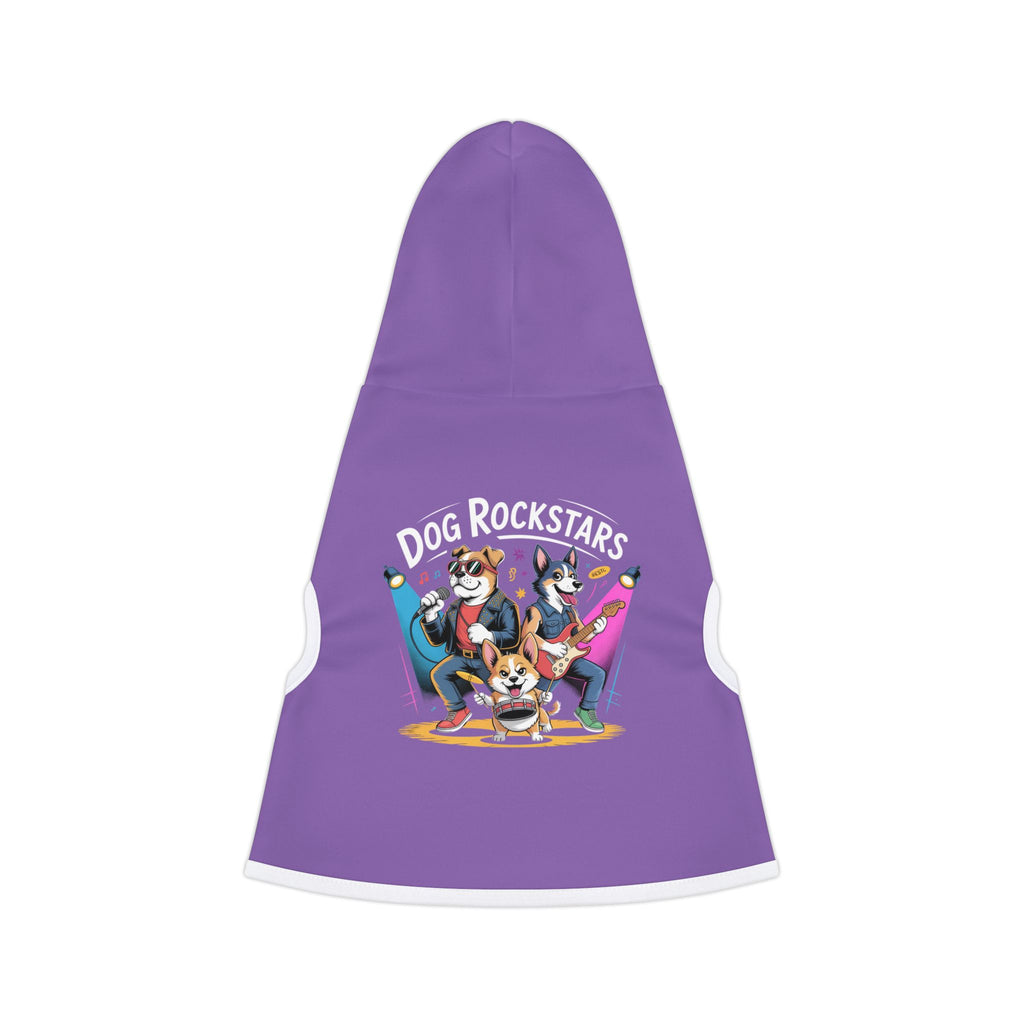 Purple Rockstar Pet Hoodie
