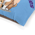 Sky Blue My Furr Babies Pet Bed
