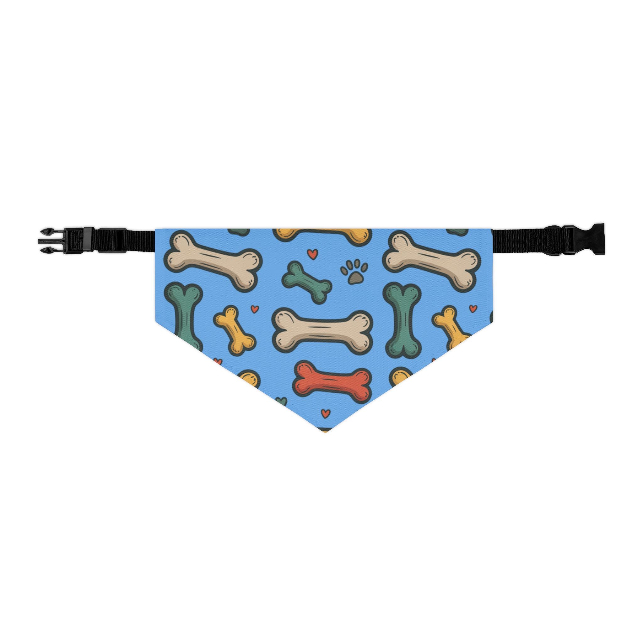 Light Blue Pet Bandana Collar