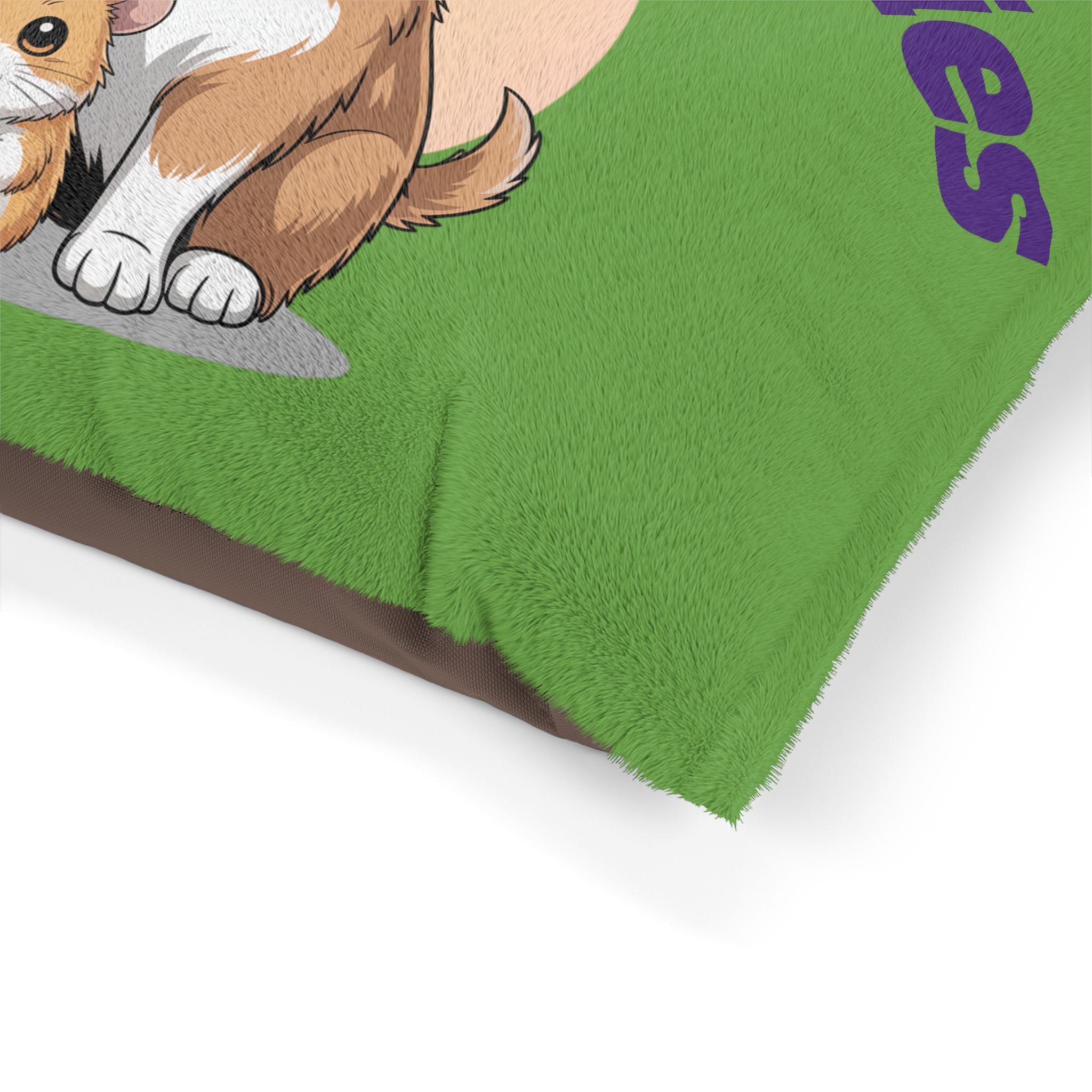 Lime Green My Furr Babies Pet Bed