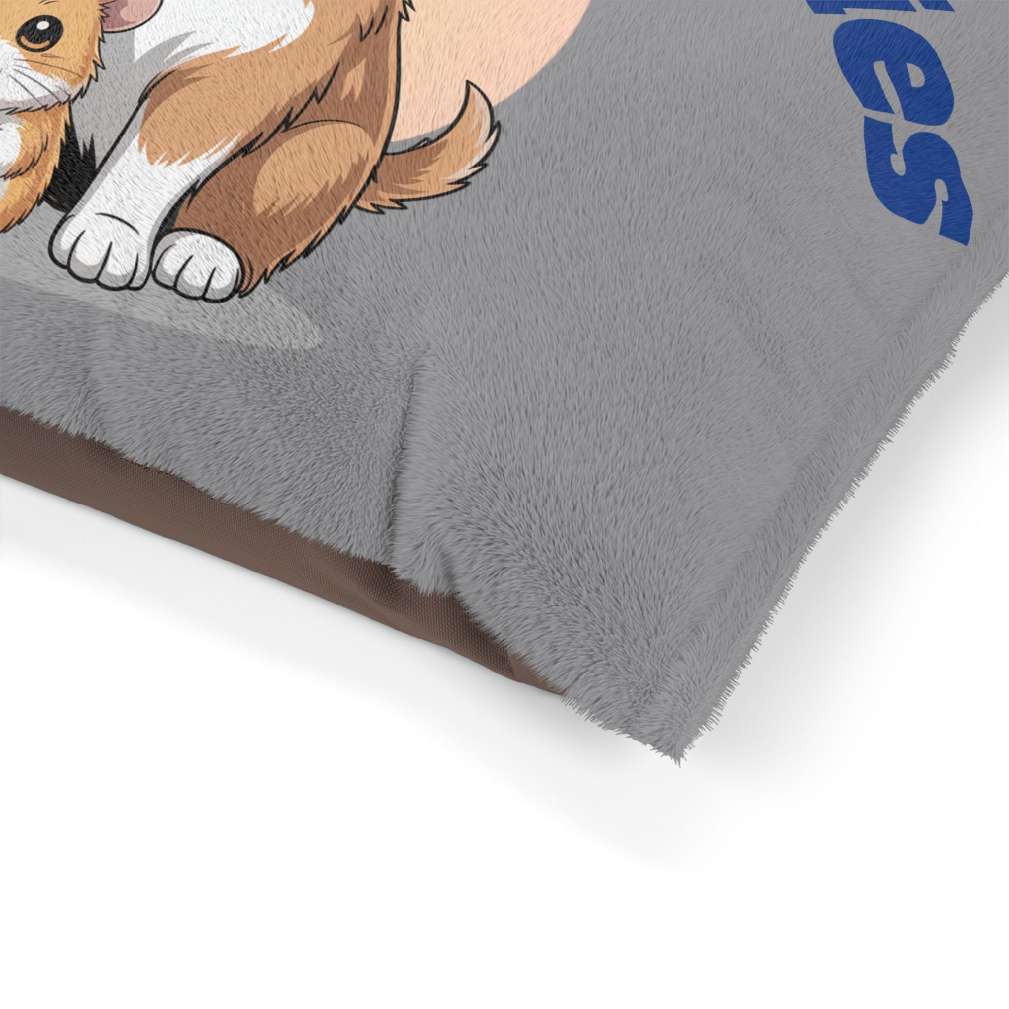 Gray My Furr Babies Pet Bed